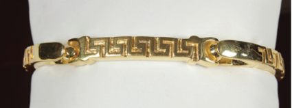 Greek Key Gold